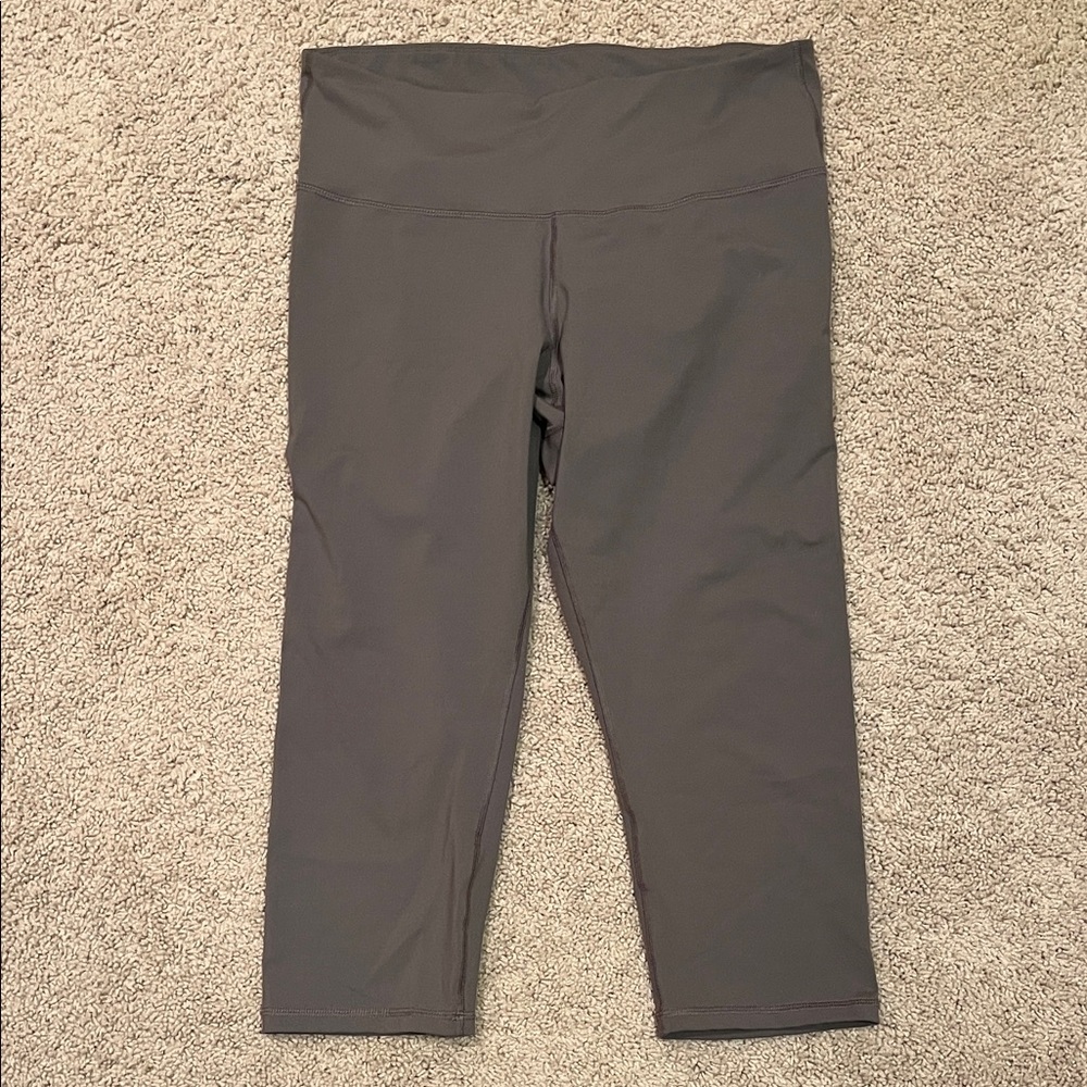 Old Navy Crop Taupe Leggings